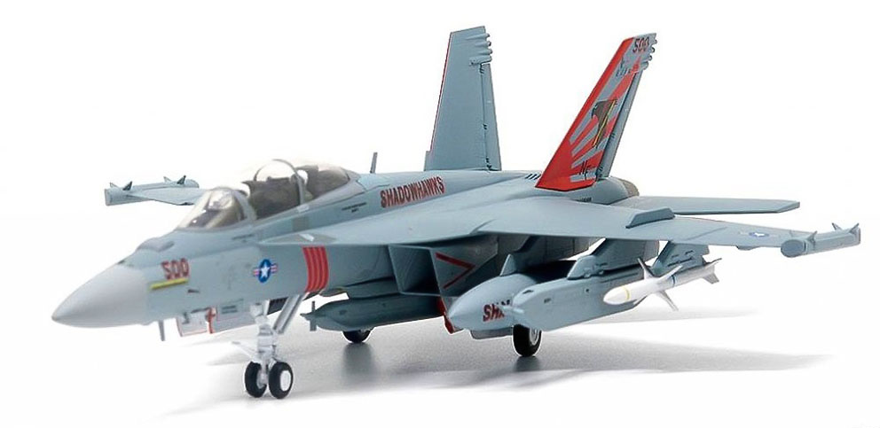 EA-18G Growler, VAQ-141 Shadowhawks, USS Ronald Reagan, 2017, 1:72, JC Wings 