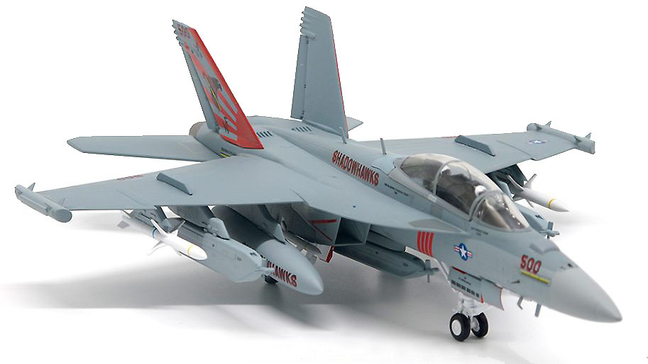 EA-18G Growler, VAQ-141 Shadowhawks, USS Ronald Reagan, 2017, 1:72, JC Wings 