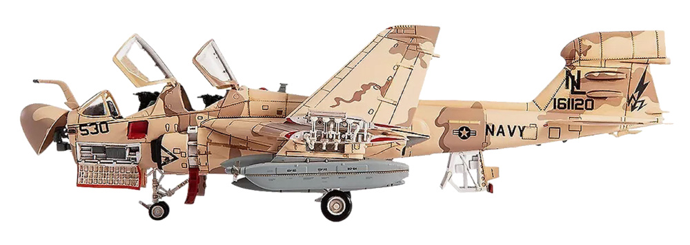 EA-6B Prowler, USN VAQ-133 Wizards, NL530, Bagram, Afghanistan, 2007, 1:72, JC Wings 