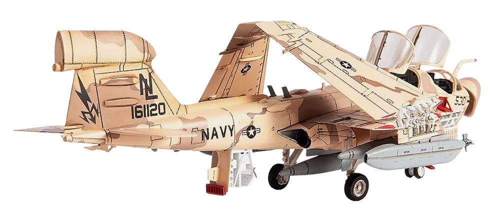 EA-6B Prowler, USN VAQ-133 Wizards, NL530, Bagram, Afghanistan, 2007, 1:72, JC Wings 