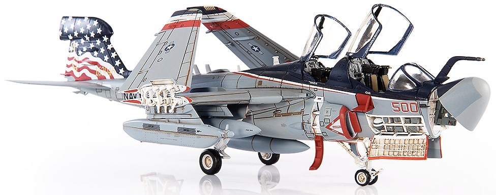 EA6B Prowler US Navy VAQ-140 Patriots, 2006, 1:72, JC Wings 