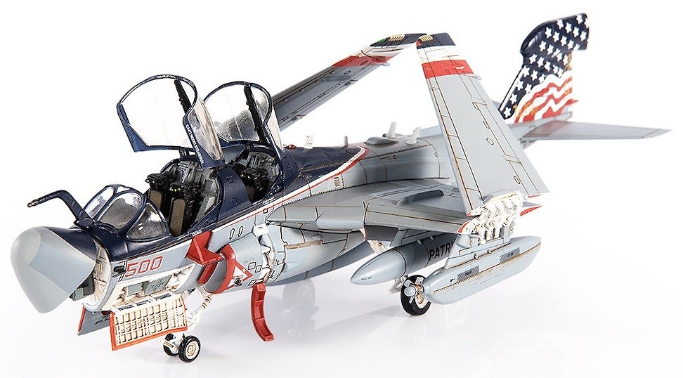 EA6B Prowler US Navy VAQ-140 Patriots, 2006, 1:72, JC Wings 