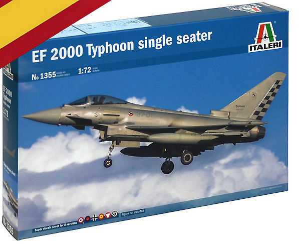 EF 2000 TYPHOON single seater, 1:72, Italeri 