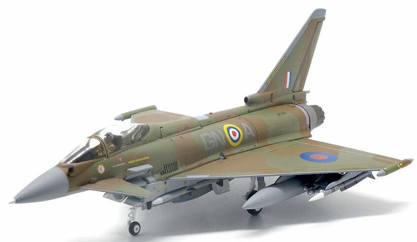 EuroFighter EF-2000 Typhoon, RAF, No.29 Squadron, 75th Anniversary of the Battle of Britain, 2015 1:72, JC Wings 