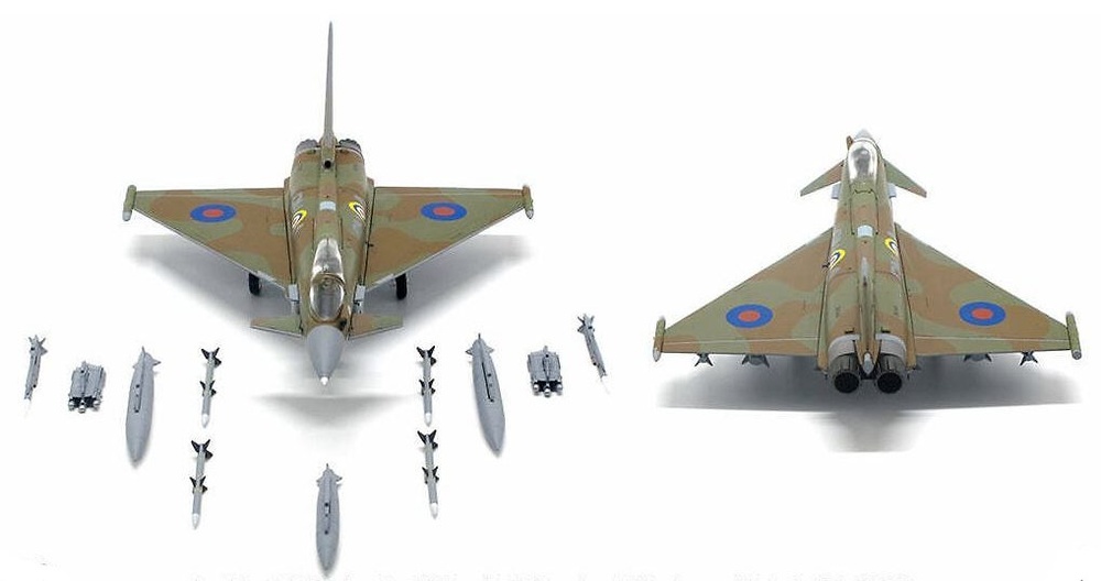 EuroFighter EF-2000 Typhoon, RAF, No.29 Squadron, 75th Anniversary of the Battle of Britain, 2015 1:72, JC Wings 