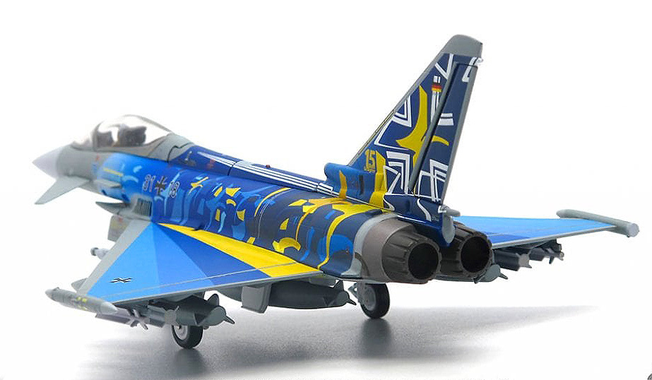 EuroFighter EF-2000 Typhoon Deutsche Luftwaffe, TaktLwG 73, 60th Anniversary Edition, 2019, 1:72, JC Wings 