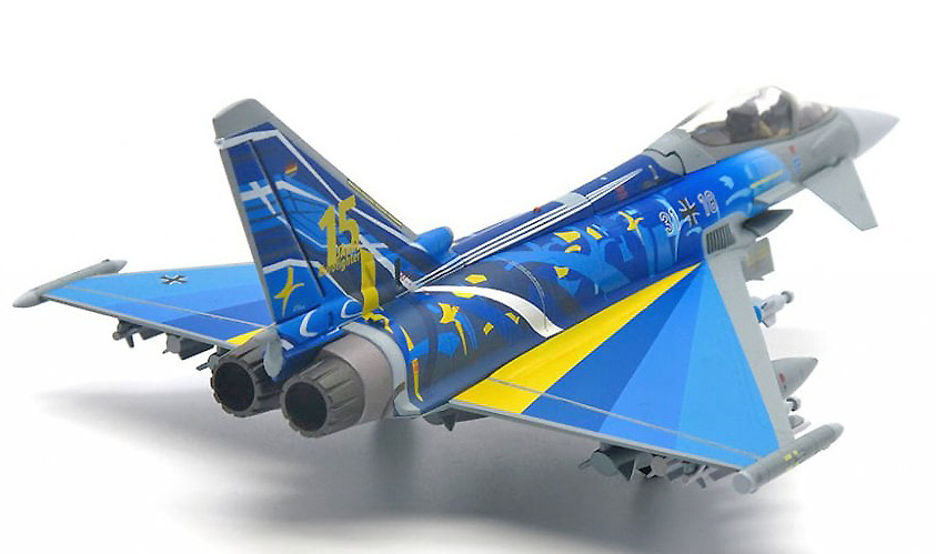 EuroFighter EF-2000 Typhoon Deutsche Luftwaffe, TaktLwG 73, 60th Anniversary Edition, 2019, 1:72, JC Wings 