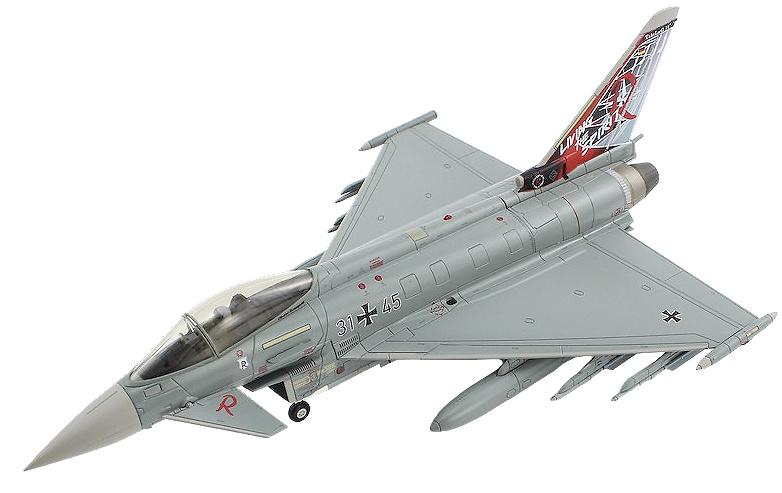 Eurofighter EF-2000 31+45, Luftwaffe, 2021, 1:72, Hobby Master 