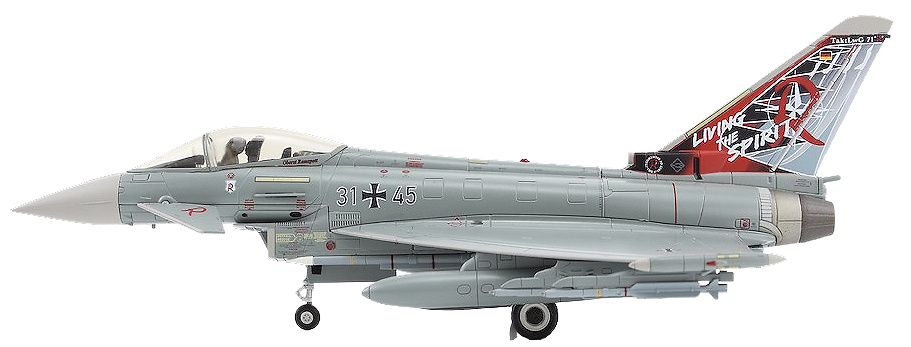 Eurofighter EF-2000 31+45, Luftwaffe, 2021, 1:72, Hobby Master 