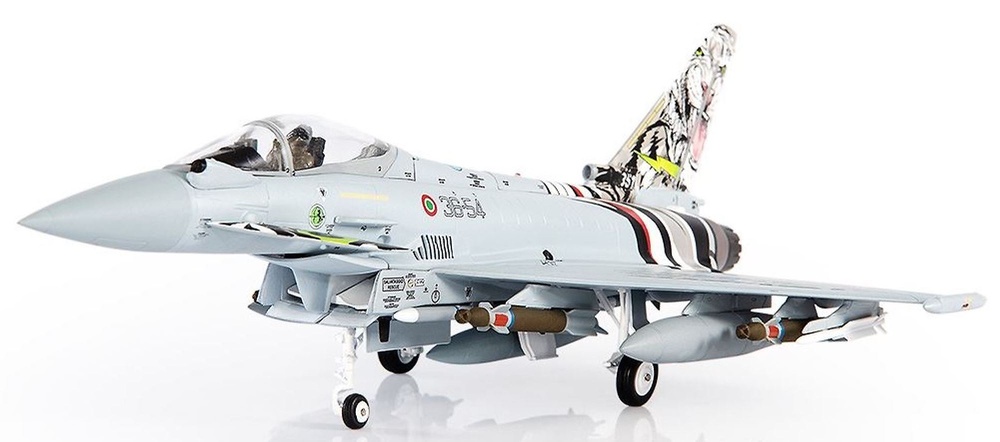 Eurofighter EF-2000 Typhoon S, Aeronautica Militare, Portugal, NATO Tiger Meet, 2021, 1:72, JC Wings 