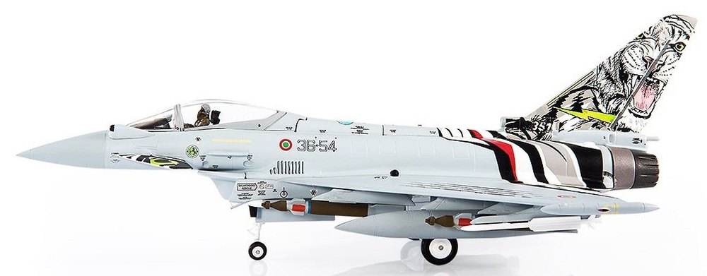 Eurofighter EF-2000 Typhoon S, Aeronautica Militare, Portugal, NATO Tiger Meet, 2021, 1:72, JC Wings 