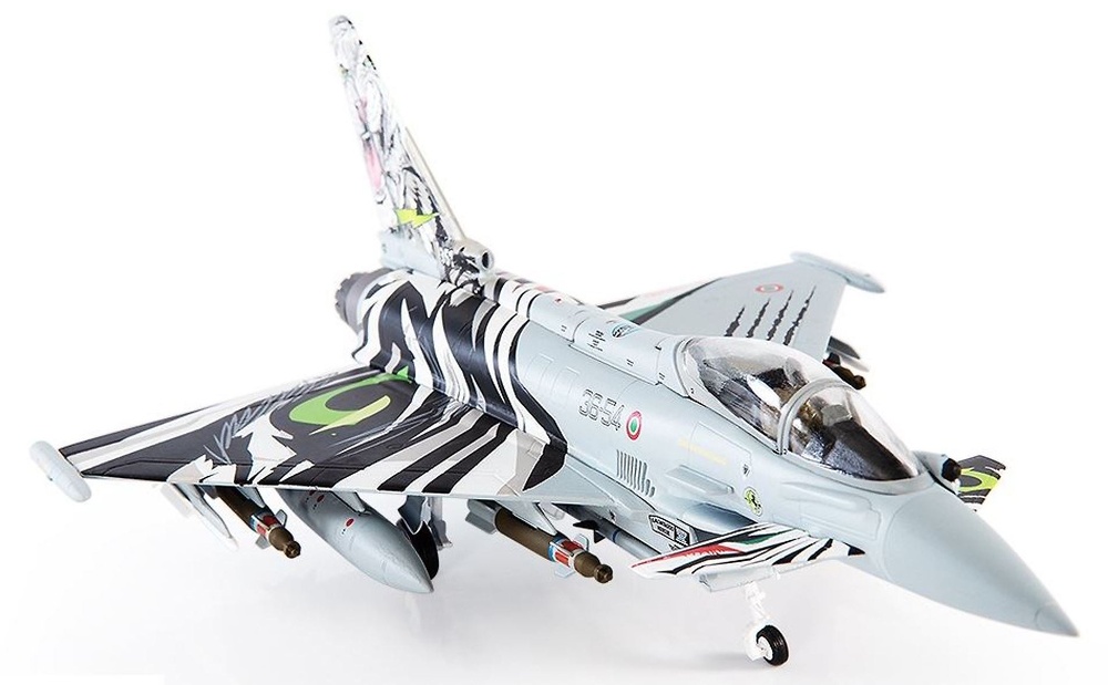 Eurofighter EF-2000 Typhoon S, Aeronautica Militare, Portugal, NATO Tiger Meet, 2021, 1:72, JC Wings 