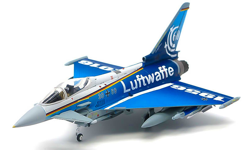 Eurofighter EF-2000 Typhoon S, Luftwaffe, Squadron 60th Anniversary, Germany, 2016, 1:72, JC Wings 