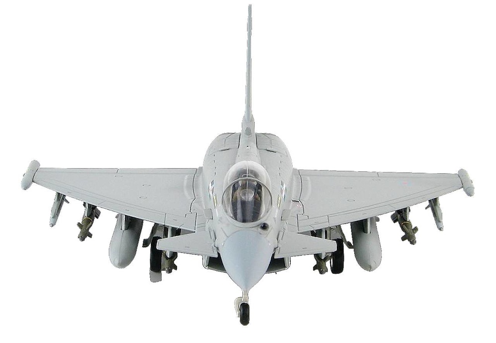 Eurofighter EF-2000 Typhoon ZK361, 12 Sqn, RAF/Qatar Emiri Air Force, Coningsby, 2020, 1:72, Hobby Master 