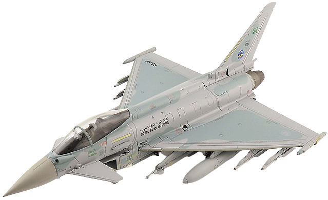 Eurofighter Typhoon, RSAF 10 Sqn, ZK068, King Fahd AB, Saudi Arabia, 2014, 1:72, Hobby Master 