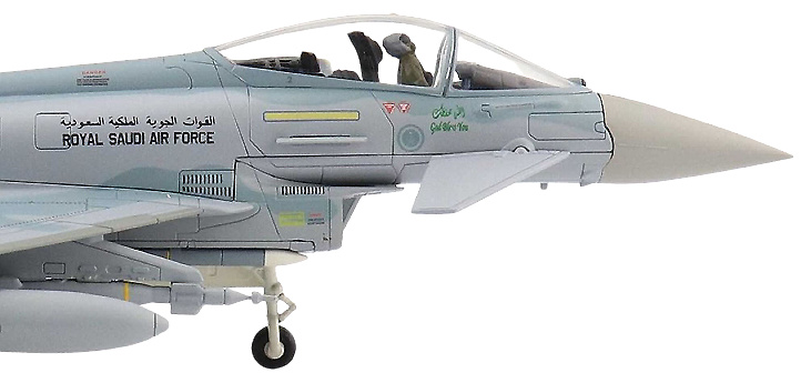 Eurofighter Typhoon, RSAF 10 Sqn, ZK068, King Fahd AB, Saudi Arabia, 2014, 1:72, Hobby Master 