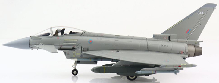 Eurofighter Typhoon FGR4 ZK344, 1(F) Sqn, Oeration Shader, RAF Akrotiri, March 2021 1:72, Hobby Master 