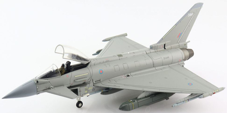 Eurofighter Typhoon FGR4 ZK344, 1(F) Sqn, Oeration Shader, RAF Akrotiri, March 2021 1:72, Hobby Master 