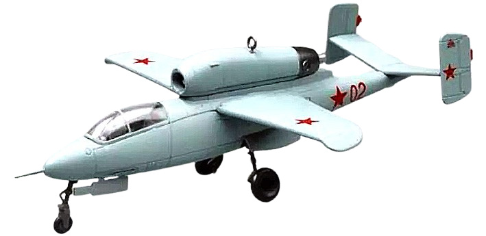 Experimental Soviet He162 A-2,USSR 1946, 1:72, Easy Model 