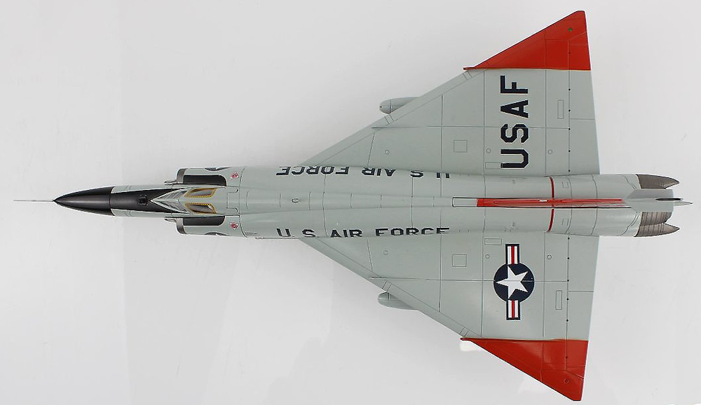 F-102A Delta Dagger USAF 148th FIG, 179th FIS MN ANG Bulldogs, #56-1488, Duluth ANGB, MN, 1970, 1:72, Hobby Master 