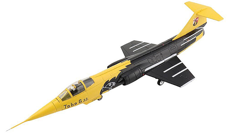 F-104G Starfighter, Luftwaffe JaboG, Germany, 1985, 1:72, Hobby Master 