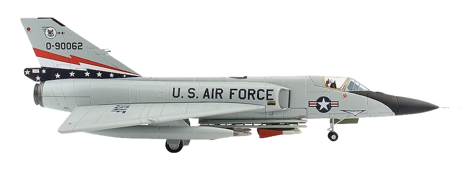 F-106A Delta Dart 0-90062, 84th FIS, 1970s, 1:72, Hobby Master 