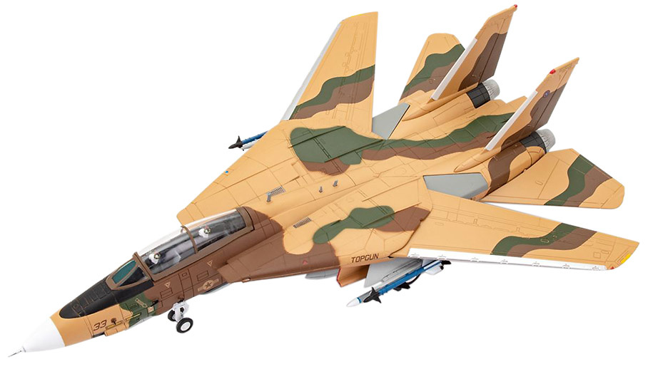 F-14A Grumman Tomcat, VF-126, US Navy Bandits NFWS 33, 1996, Miramar, 1:72, Century Wings 