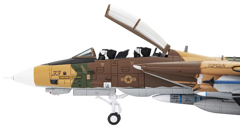 F-14A Grumman Tomcat, VF-126, US Navy Bandits NFWS 33, 1996, Miramar, 1:72, Century Wings 