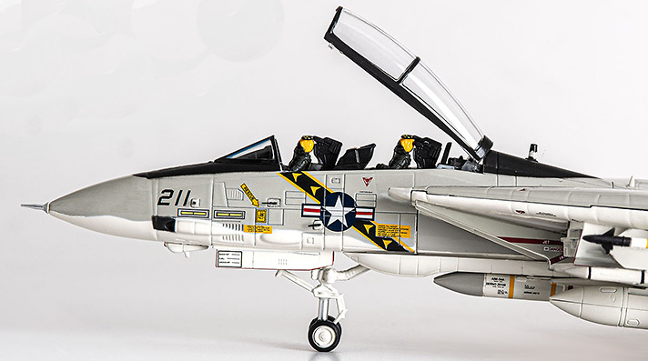 F-14A Tomcat, U.S.Navy, VA-84 Jolly Rogers AJ211, USS Nimitz, 1978, 1:72, Century Wings 