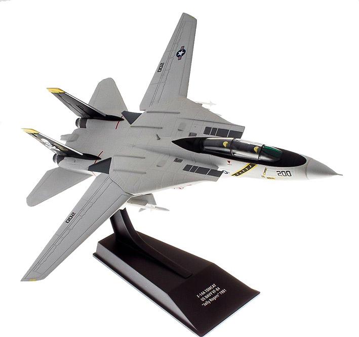 F-14A Tomcat, US Navy, VF-84, Jolly Rogers, 1981, (Folding Wings), 1:100, Salvat 