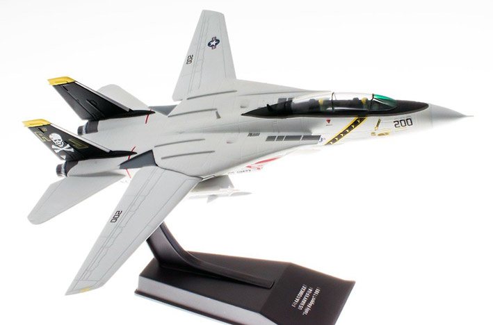 F-14A Tomcat, US Navy, VF-84, Jolly Rogers, 1981, (Folding Wings), 1:100, Salvat 