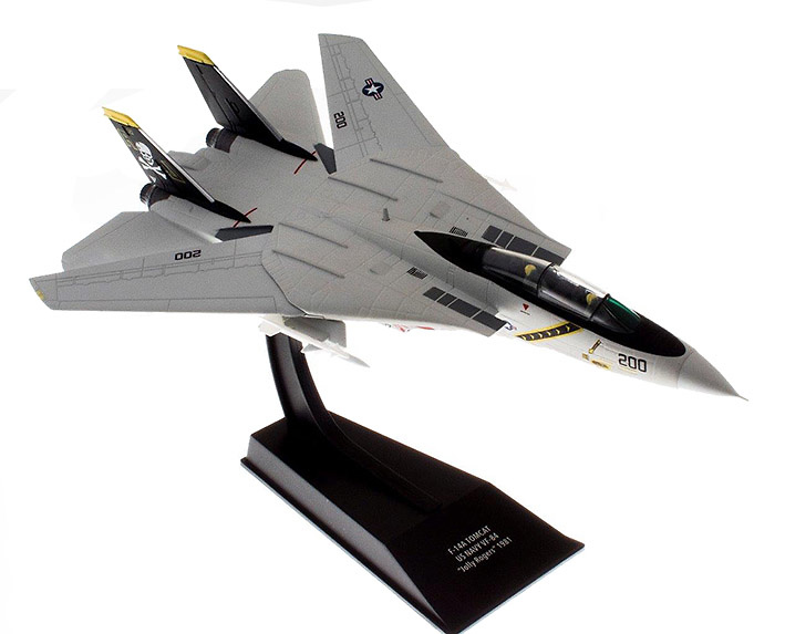 F-14A Tomcat, US Navy, VF-84, Jolly Rogers, 1981, (Folding Wings), 1:100, Salvat 