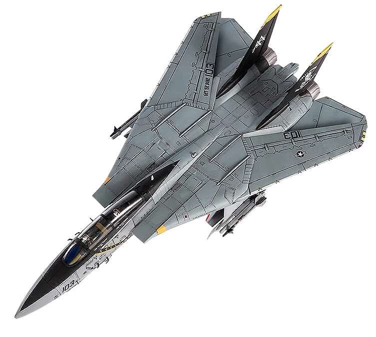 F-14B Tomcat, VF-103, Jolly Rogers, USS John F. Kennedy, Final Tomcat Cruise, 2004, 1:72, JC Wings 