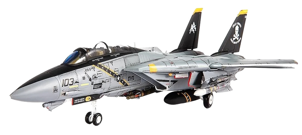 F-14B Tomcat, VF-103, Jolly Rogers, USS John F. Kennedy, Final Tomcat Cruise, 2004, 1:72, JC Wings 