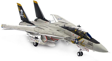 F-14B Tomcat US Navy, VF-84 Jolly Rogers, USS Nimitz, 1979, 1:72, JC Wings 