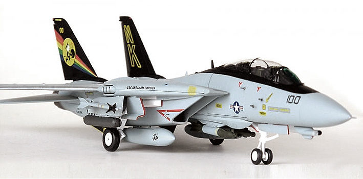 F-14D Tomcat VF-31 Tomcatters CVW14, USS Abraham Lincoln, 1998, 1:72, JC Wings 