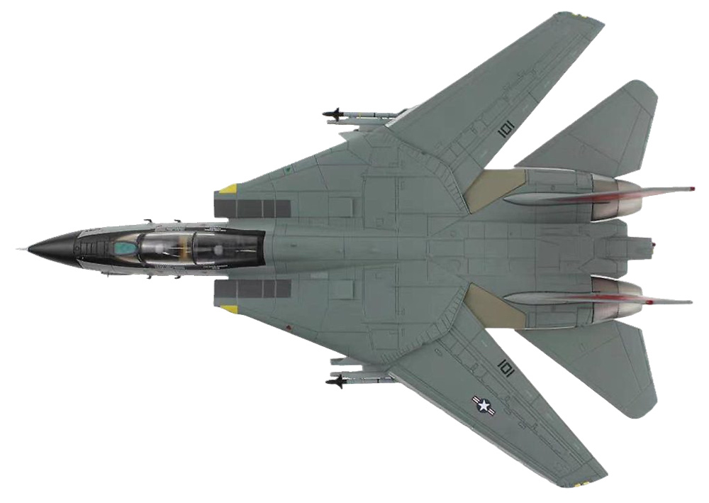 F-14D USN VF-31 Tomcatters, AJ101, USS Theodore Roosevelt, Last F-14 Cruise 2006, 1:72, Hobby Master 