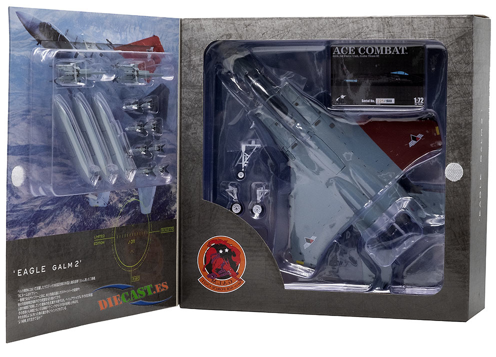 F-15C Eagle Galm 2, Ace Combat, 1:72, JC Wings