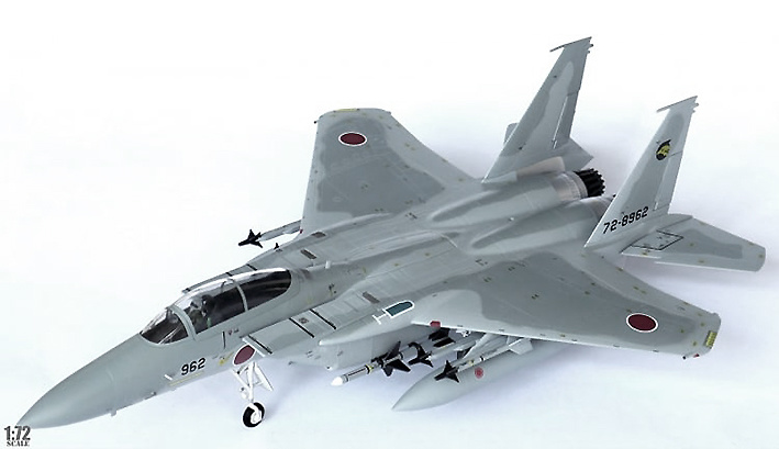 F-15J Eagle, 306th Tactical Fighter Squadron, Komatsu Air Base, Japan, 1:72, JC Wings 