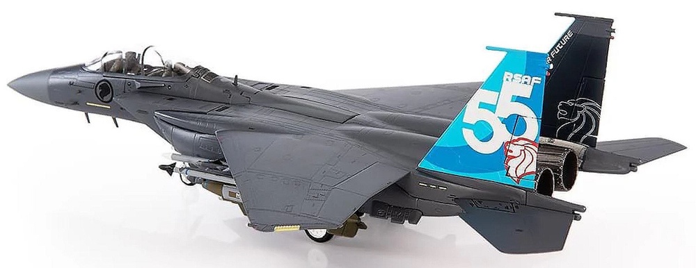 F-15SG Strike Eagle Republic Of Singapore Air Force, 55th Anniversary Edition, 2023, 1:72, JC Wings 