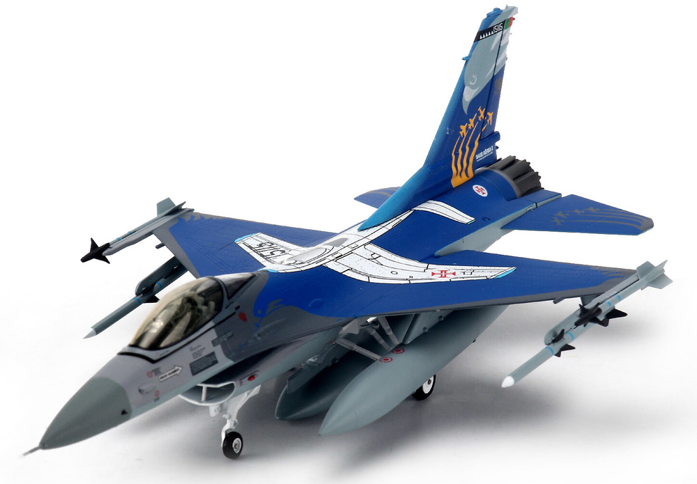 F-16A Fighting Falcon , 201 Sqn. Portuguese Air Force 50th Anniversary, 2009, 1:72, JC Wings 