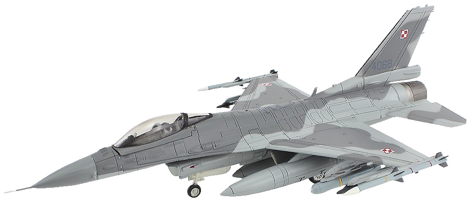 F-16C Fighting Falcon, Polish Air Force, #4068, Lotnicza AB, Poland, 2019, 1:72, Hobby Master 