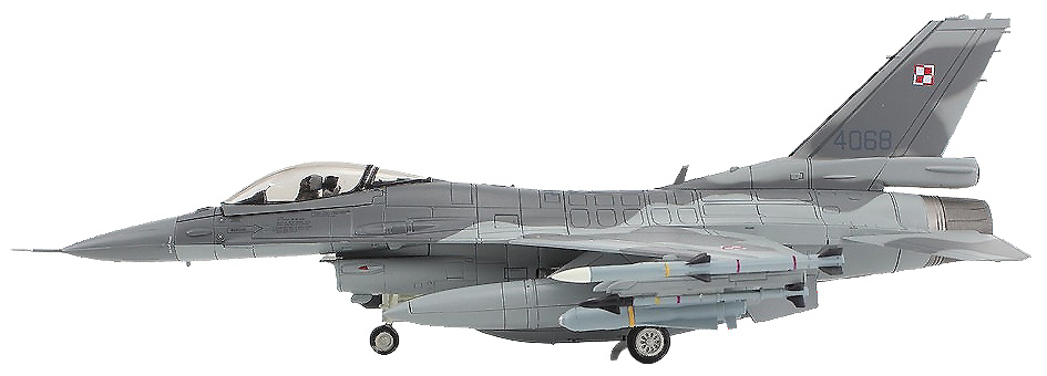 F-16C Fighting Falcon, Polish Air Force, #4068, Lotnicza AB, Poland, 2019, 1:72, Hobby Master 