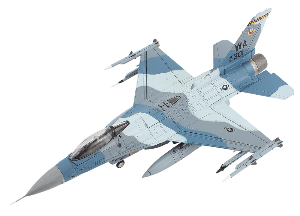 F-16C Fighting Falcon USAF 57th WG, 64th AGRS, Nellis AFB, NV, 2012, 1:72, Hobby Master 