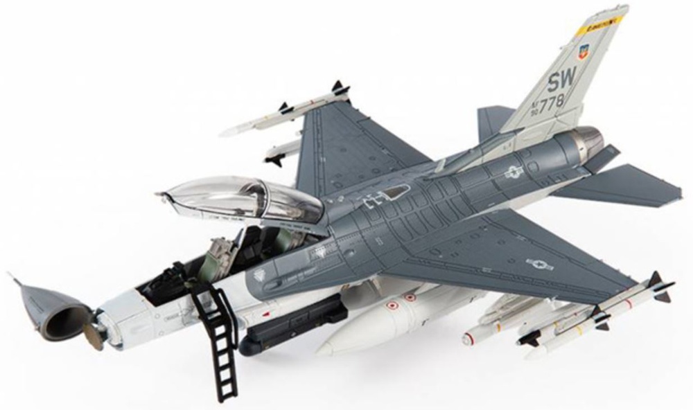 F-16D, USAF 363rd FW, 19th FS, #90-0778, Foxbat Killer, Irak, Op. Southern Watch, 1992, 1:72, Calibre Wings 