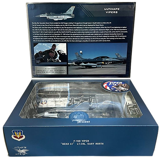 F-16D, USAF 363rd FW, 19th FS, #90-0778, Foxbat Killer, Irak, Op. Southern Watch, 1992, 1:72, Calibre Wings 