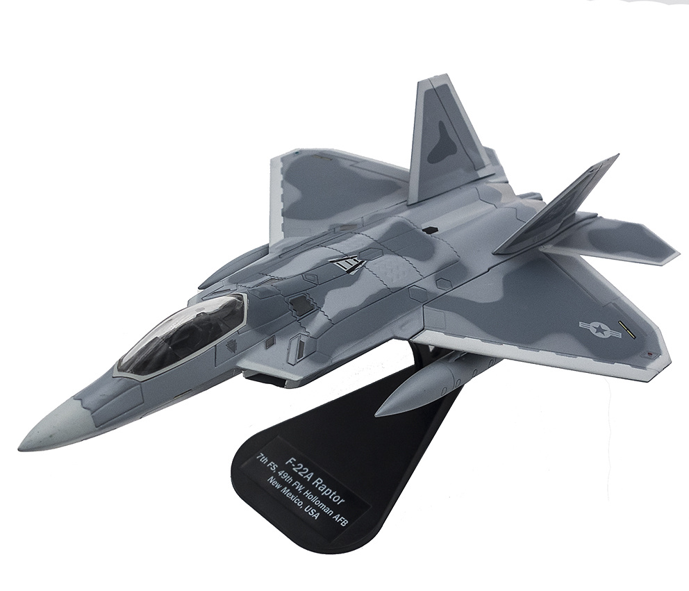 F-22A Raptor, 7th FS, 49th FW, Holloman AB, Nuevo México, USA , 1:100, Italeri 