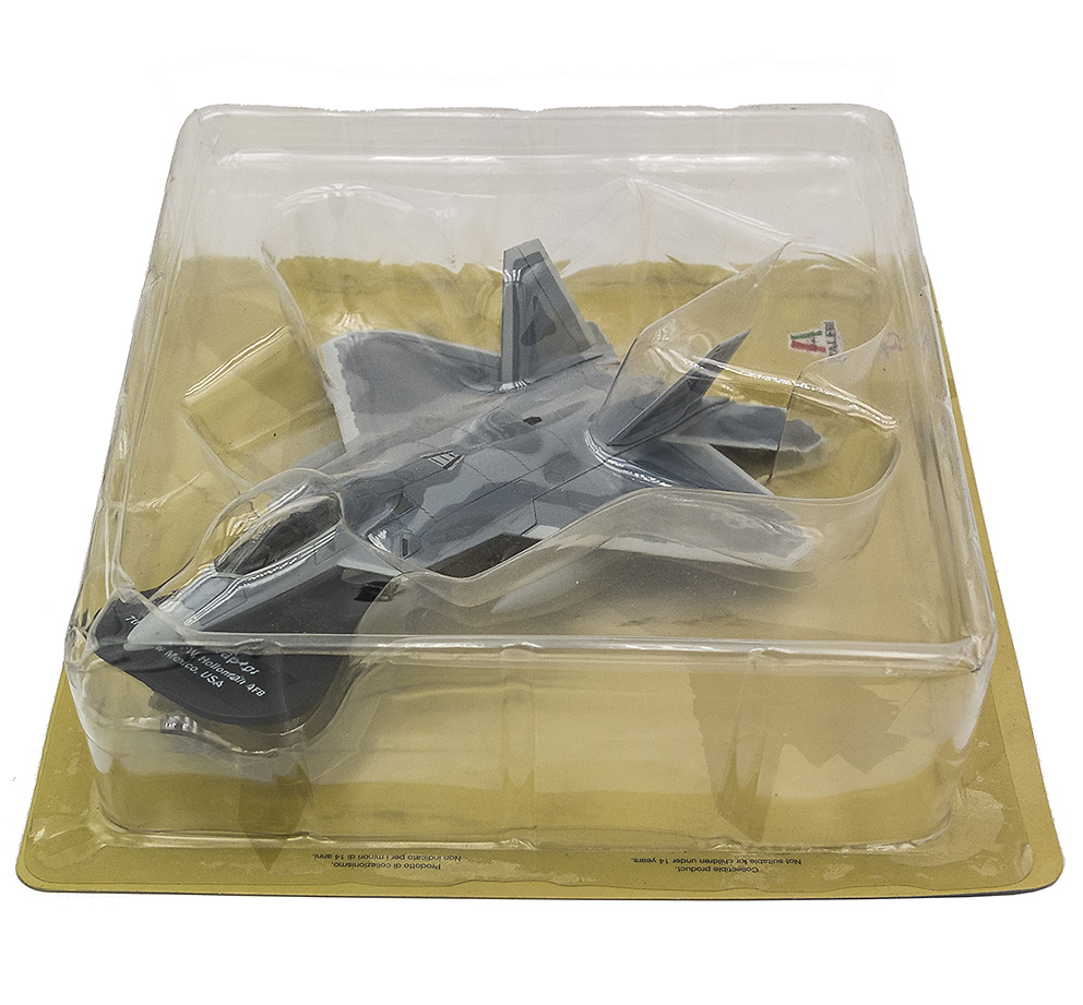 F-22A Raptor, 7th FS, 49th FW, Holloman AB, Nuevo México, USA , 1:100, Italeri 