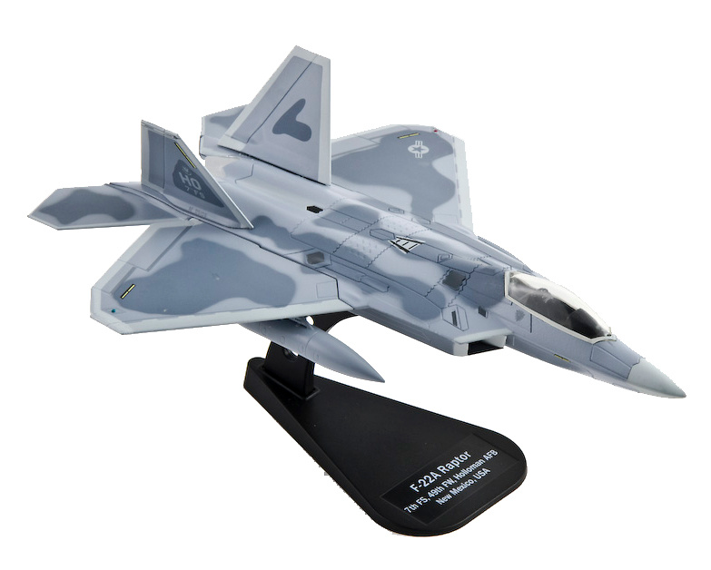 F-22A Raptor, 7th FS, 49th FW, Holloman AB, Nuevo México, USA , 1:100, Italeri 