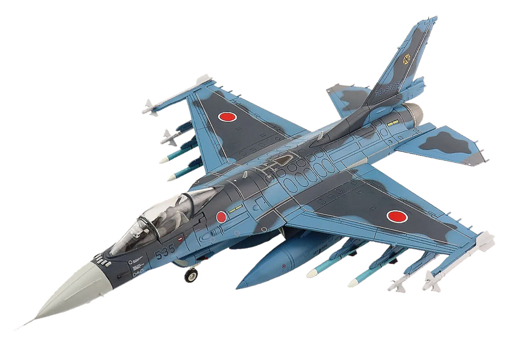 F-2A, JASDF 6th Hikotai, #53-8535, Tsuiki AB, Japan, 2010, 1:72, Hobby Master 